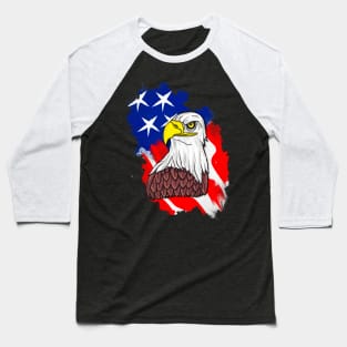 American eagle flag Baseball T-Shirt